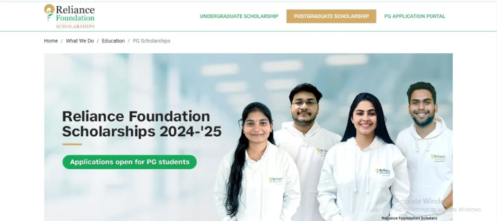 Reliance Foundation Scholarship 2024 Apply Now To Win Up To Rs.6 Lakh 1